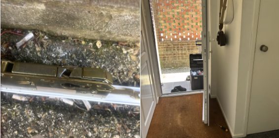 Keywise replacing a failed multipoint door mechanism the same day in Southampton