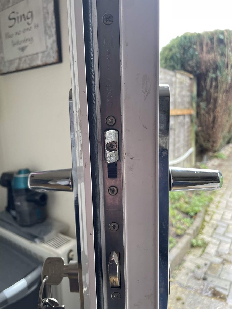 uPVC door multipoint lock repair in Dibden