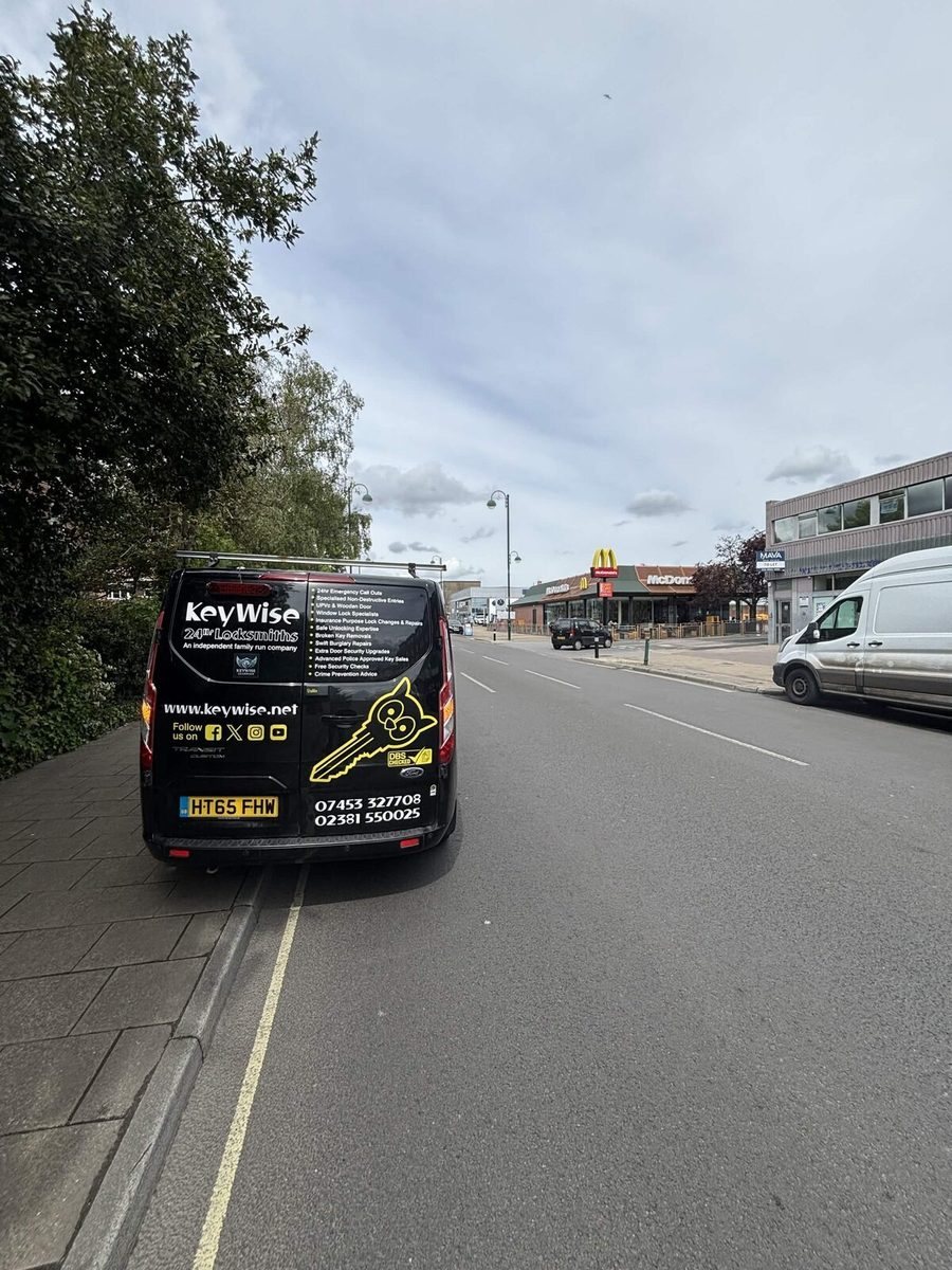 Real photo of the Keywise locksmith van in Shirley (SO15), Bugsy & van, Shirley