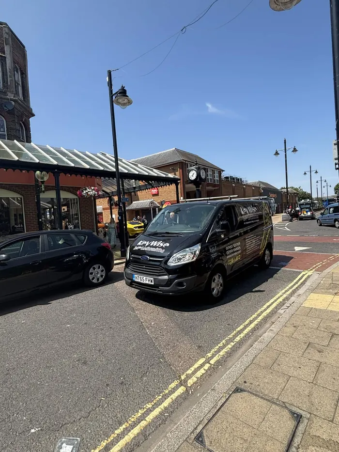 Real photo of the Keywise locksmith van in Eastleigh (SO50), Bugsy & van, Eastleigh 2