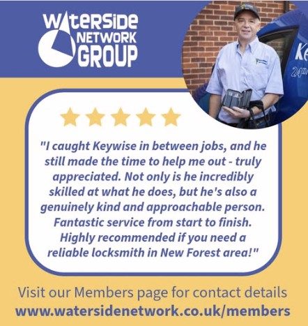 Keywise 24hr locksmiths covering Dibden, Hampshire