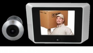 Picture of a digital door viewer