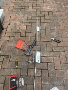 A lock machanism from a UPVC door