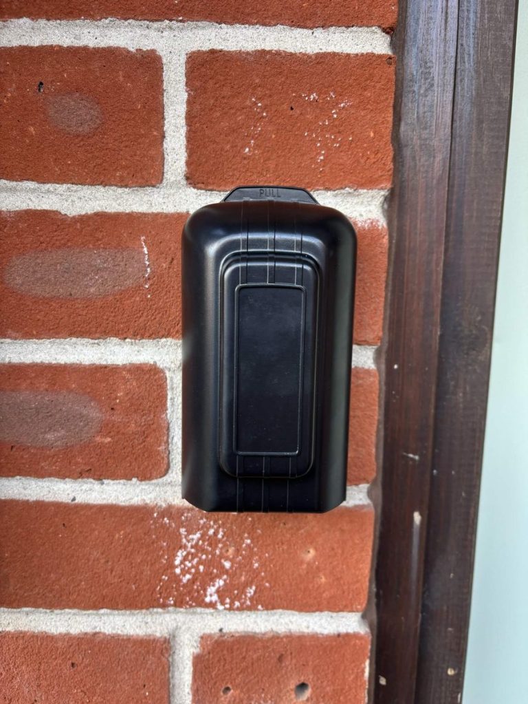 Keywise Police Preferred key safe, closed
