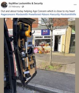 Keywise Van Age Concern New Forest