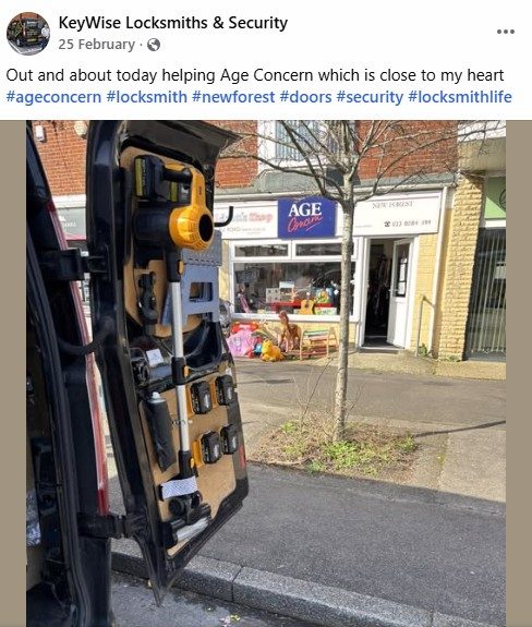 Keywise Van Age Concern New Forest