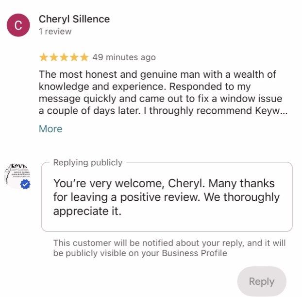 Keywise Review Swaythling Southampton